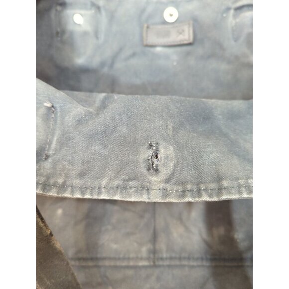 Tanner Goods Men's Canvas Leather Tote Travel Bag Made in USA - Picture 7 of 11